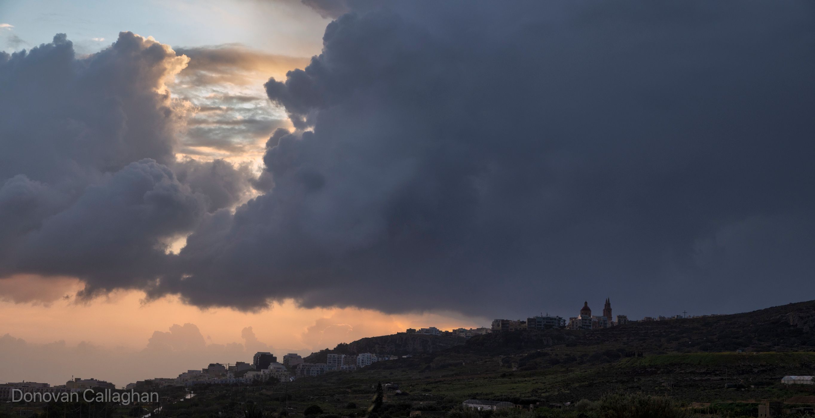 Sunrise, Parish Church of Mellieha, Malta, Malta