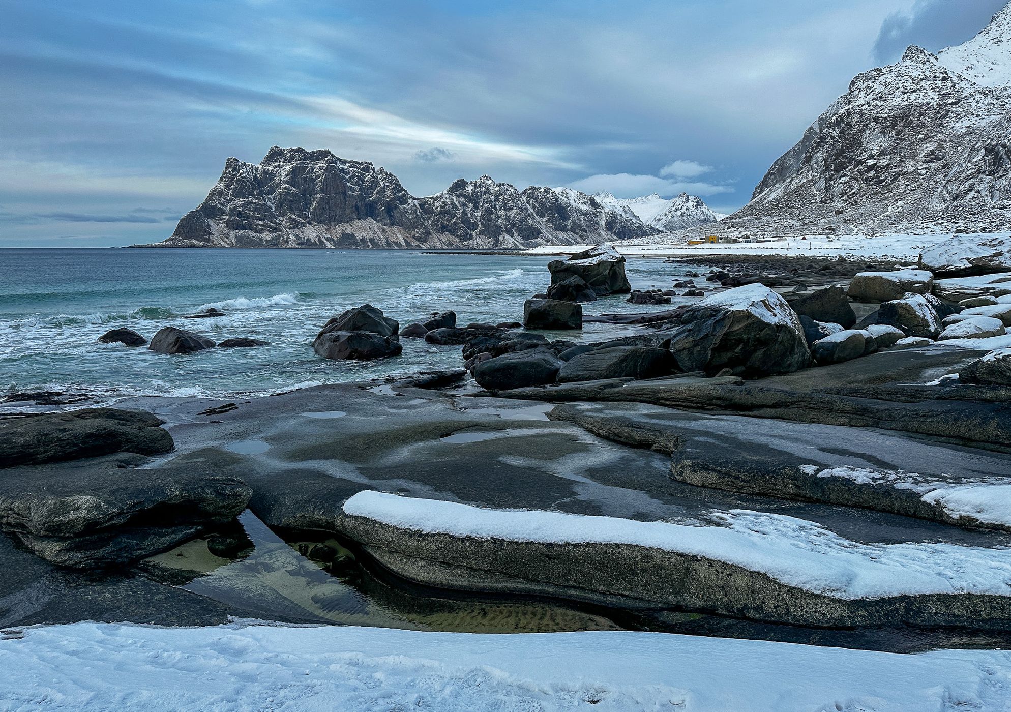 High Tide at Uttakleiv, Norway