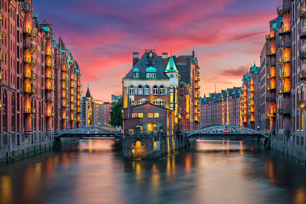 The Hamburg Warehouse City (UNESCO World Heritage Site), Hamburg, Germany