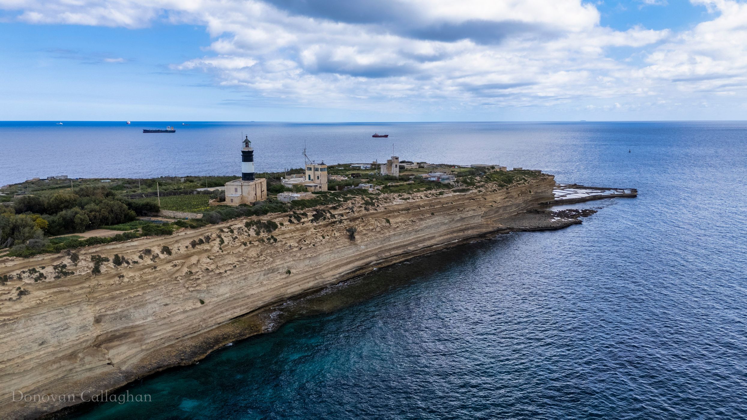 The peninsular at Lighthouse Il-Kalanka, Malta, Malta