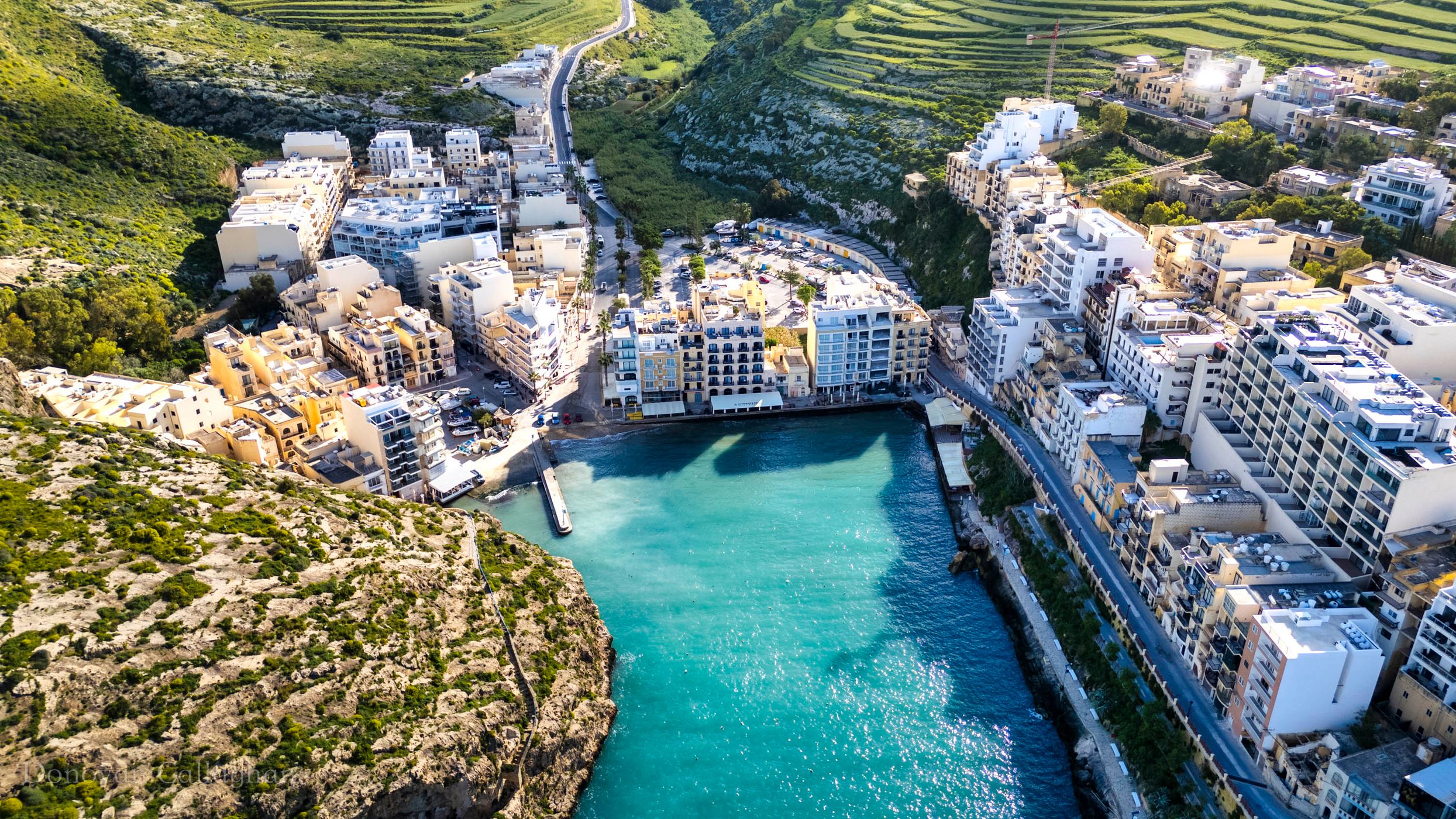 Town of Xlendi, Gozo, Malta