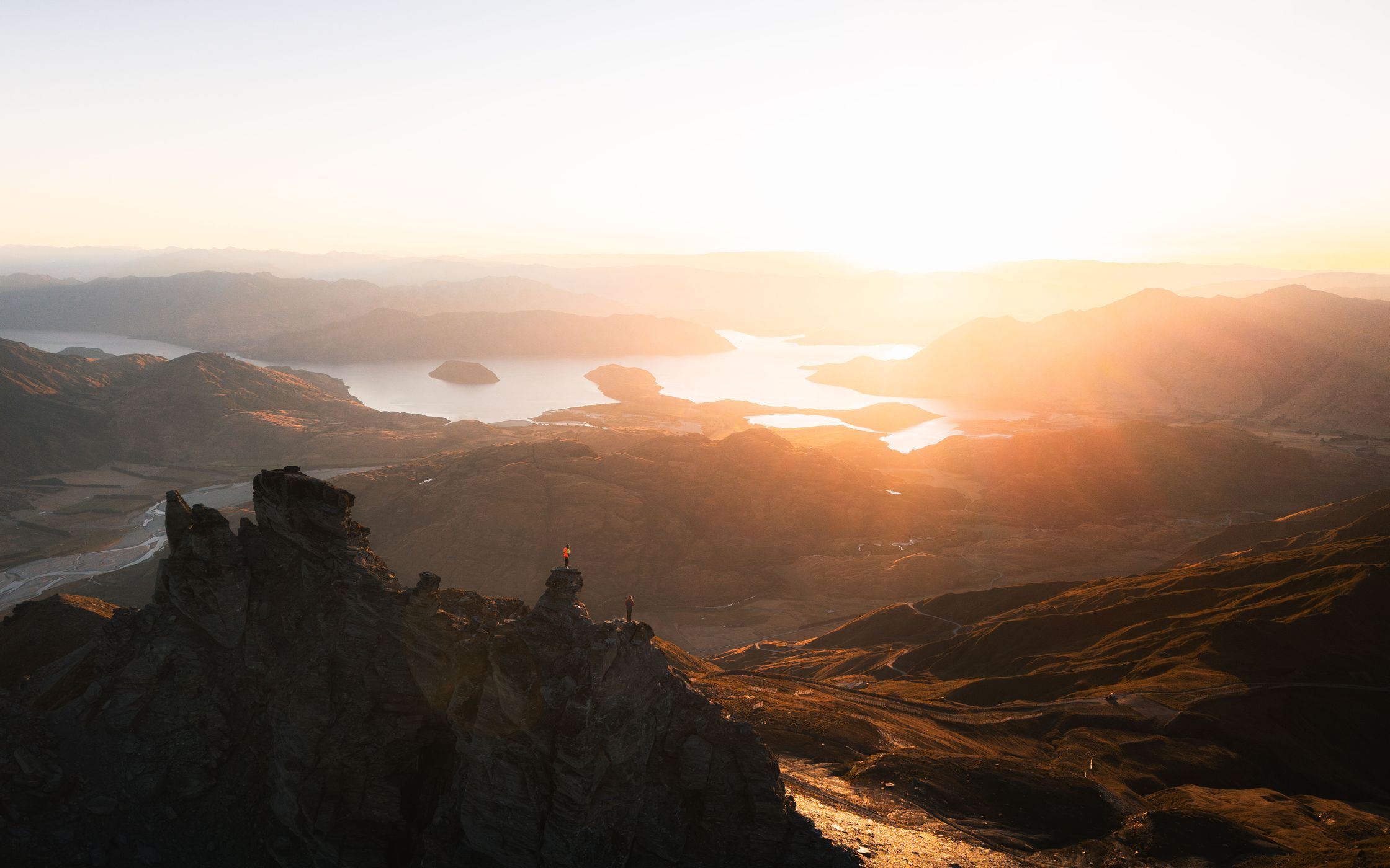 Treble Cone Summit Pillar (Sunrise), New Zealand