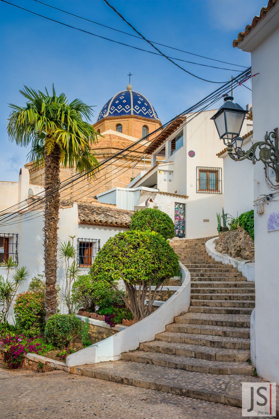 Treppe zur Iglesia Nuestra Señora del Consuelo, Spain