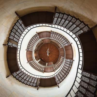 Treppenhaus Jagschloss Granitz, Germany