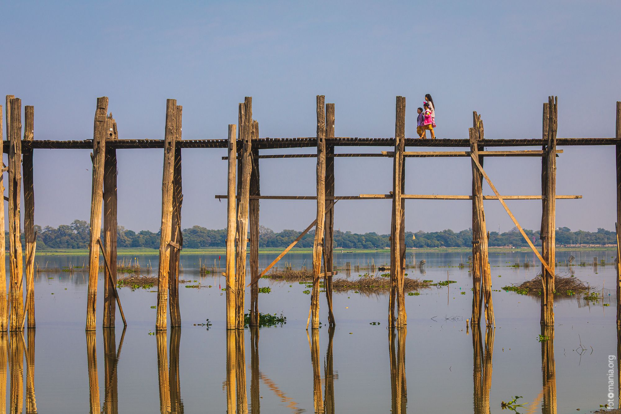 U Bein Bridge, Myanmar