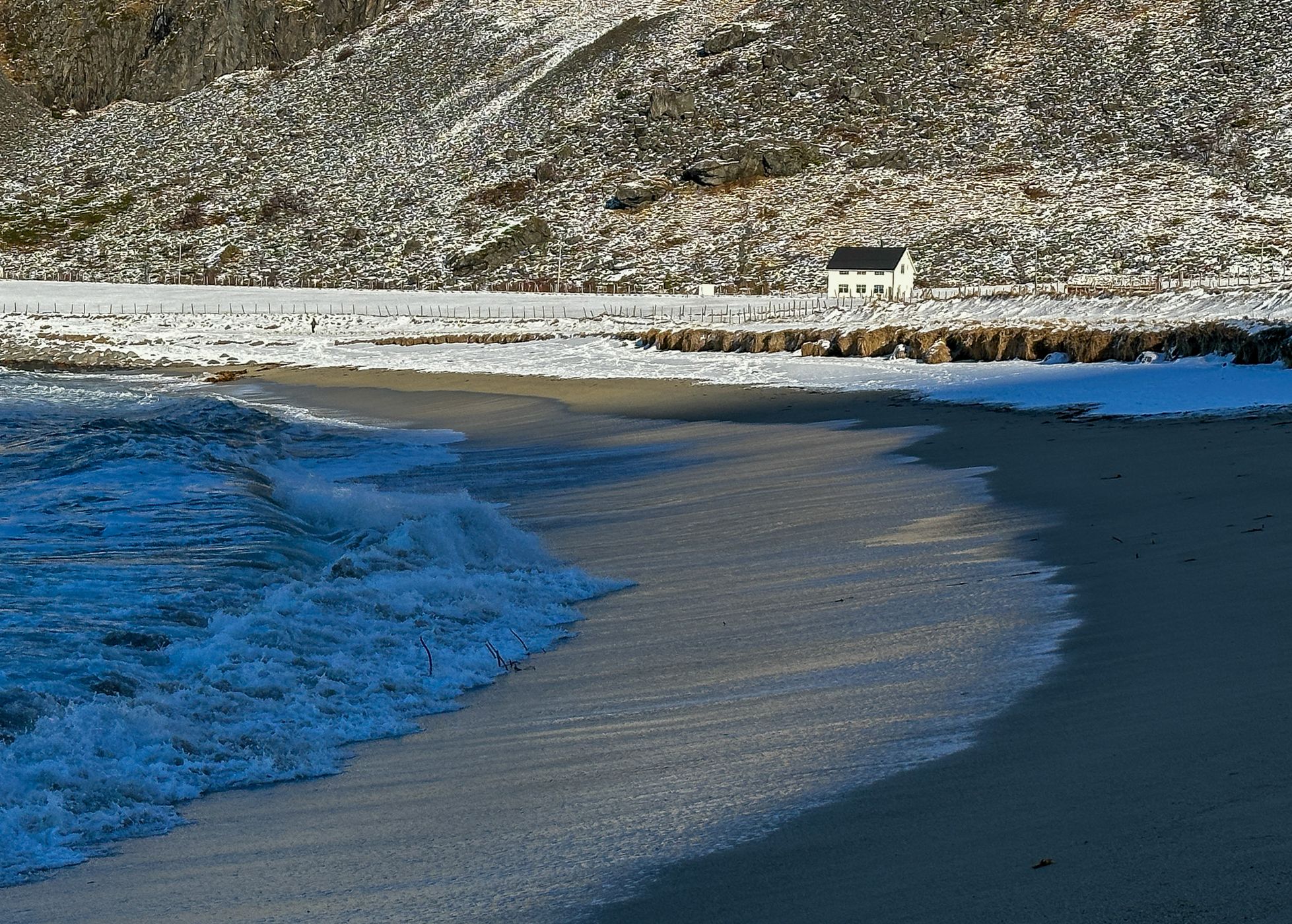 Unstad surfing beach, Norway