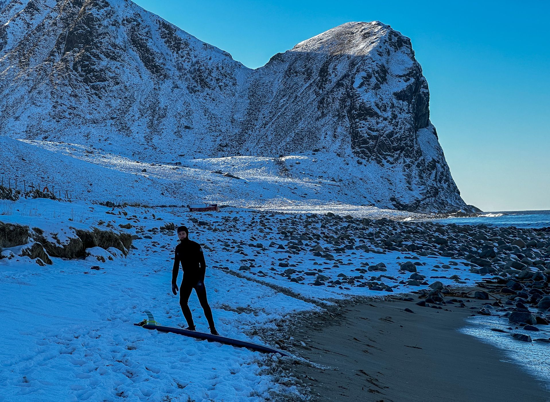 Unstad surfing beach, Norway