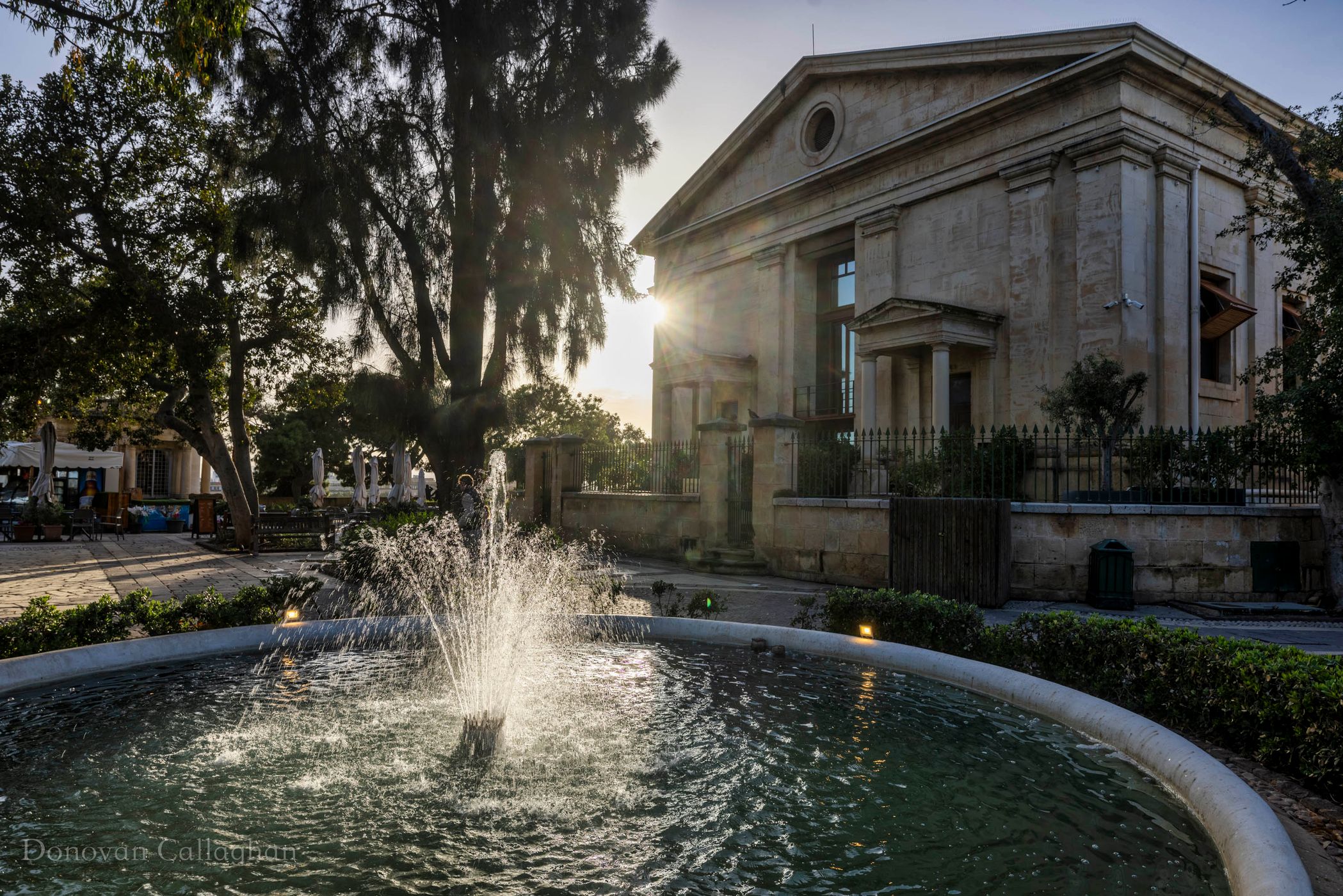 Upper Barrakka Garden, Valetta,, Malta