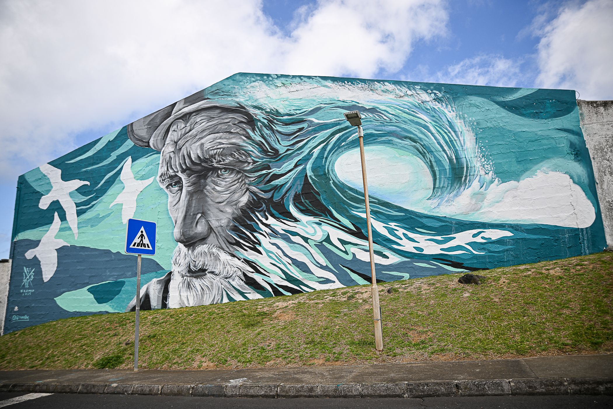 Urban Art in Ribeira Grande, Portugal
