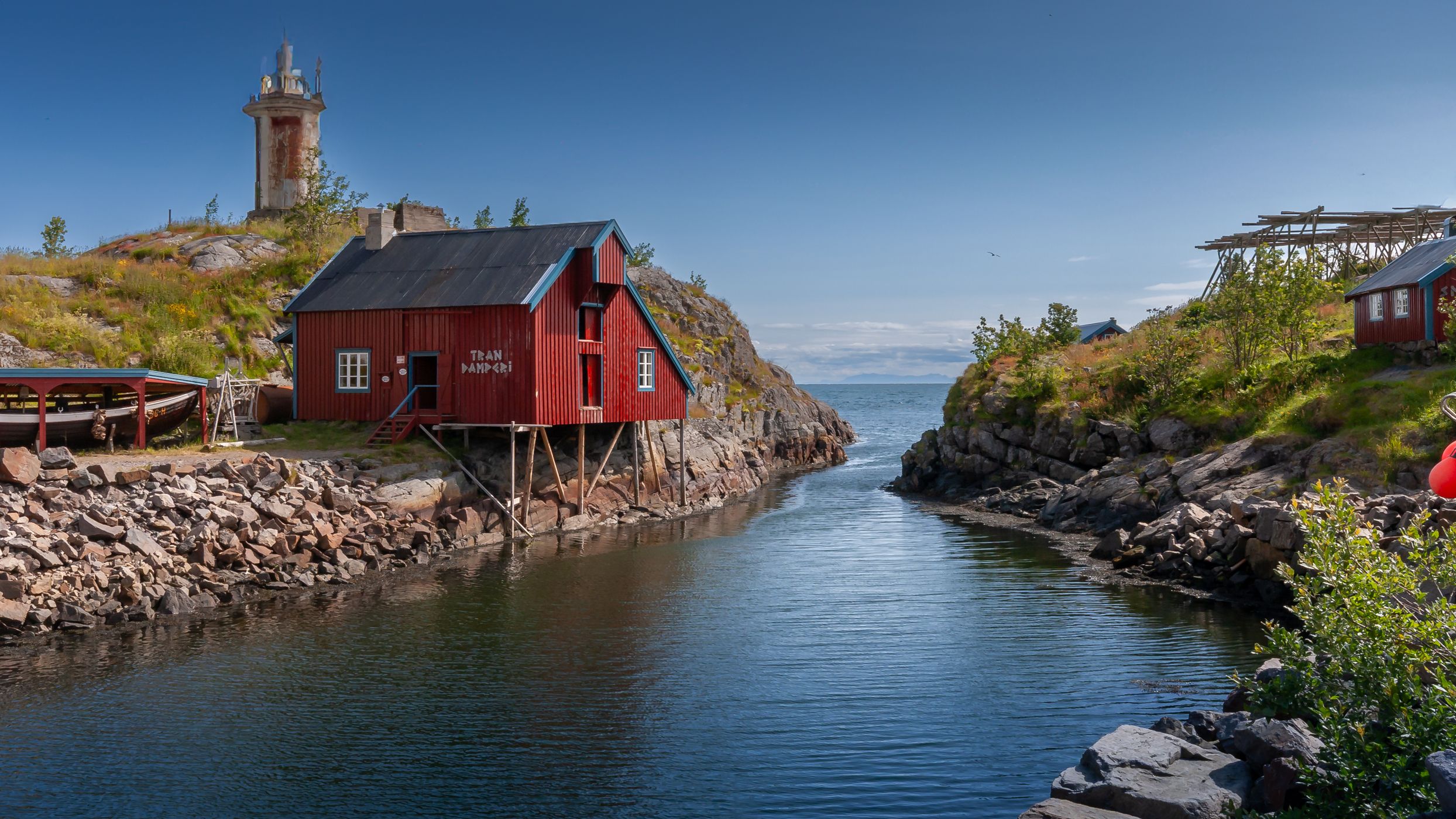 Utsiktspunkt, Å i Lofoten, Norway