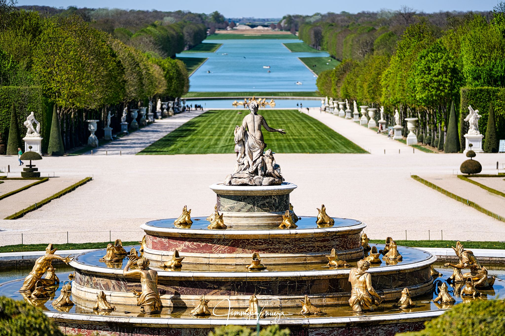 Versailles fountains, France