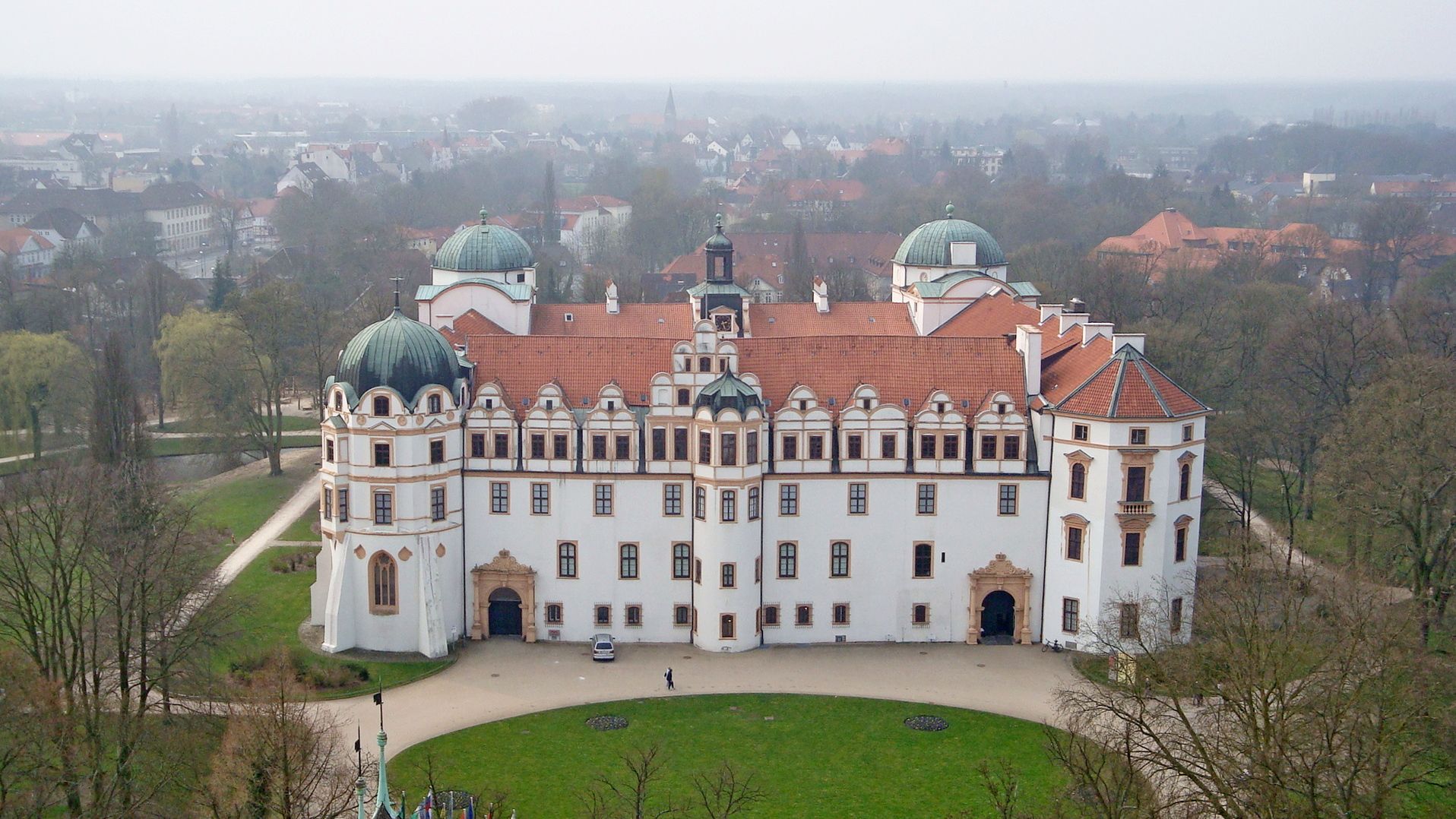 View on Celle Castle, Germany