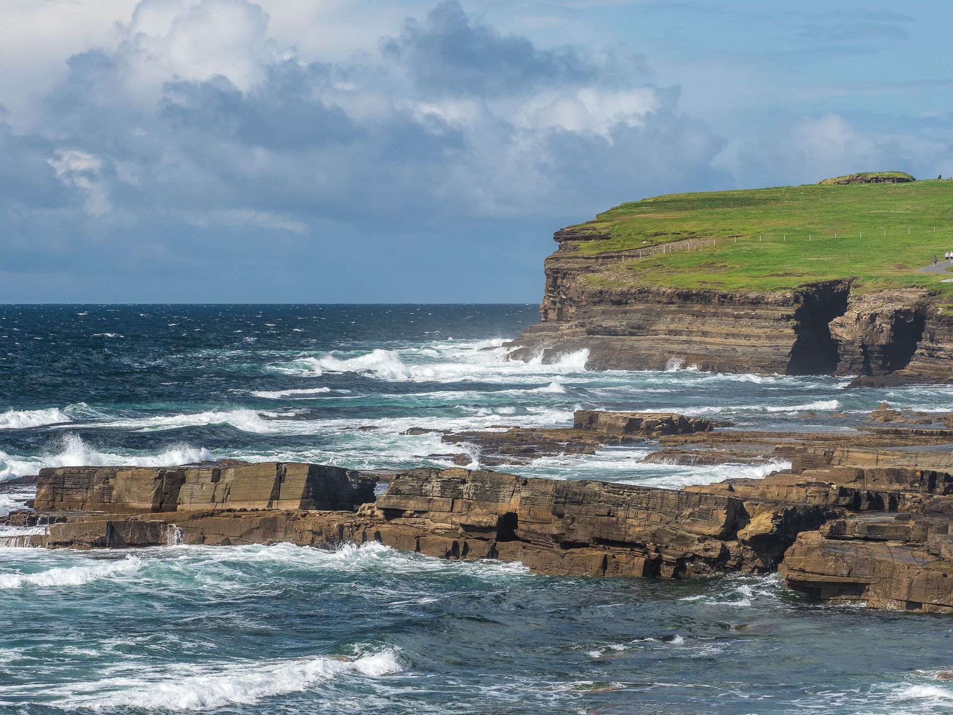View to Downpatrick Head, Ireland