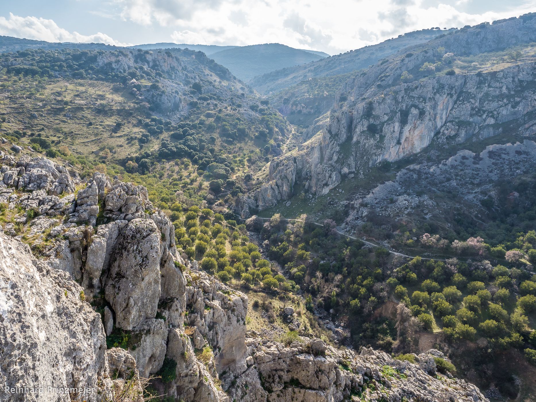 View to Zuheros, Spain
