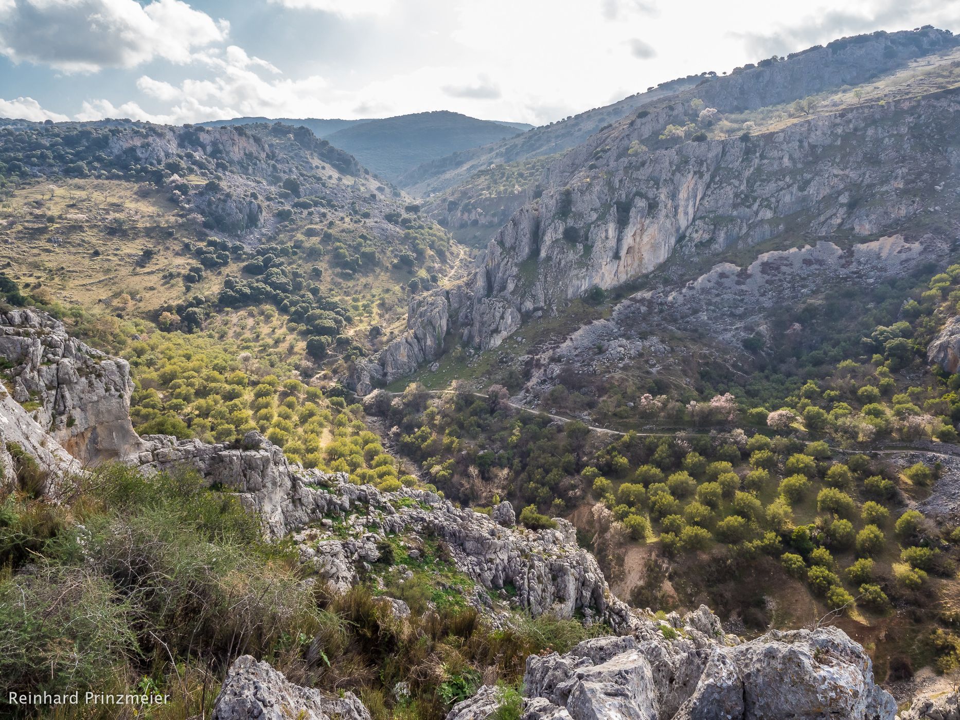 View to Zuheros, Spain