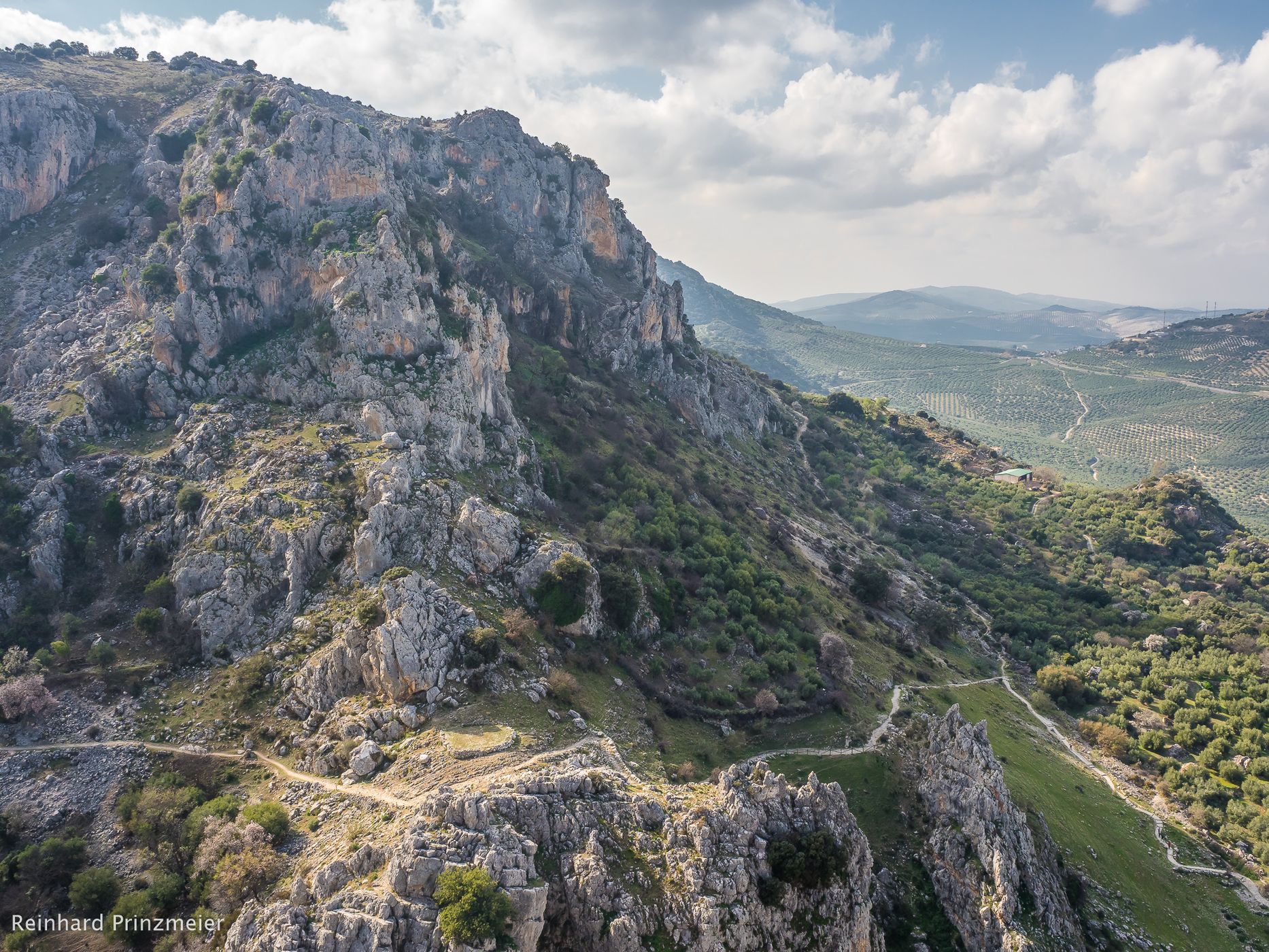View to Zuheros, Spain