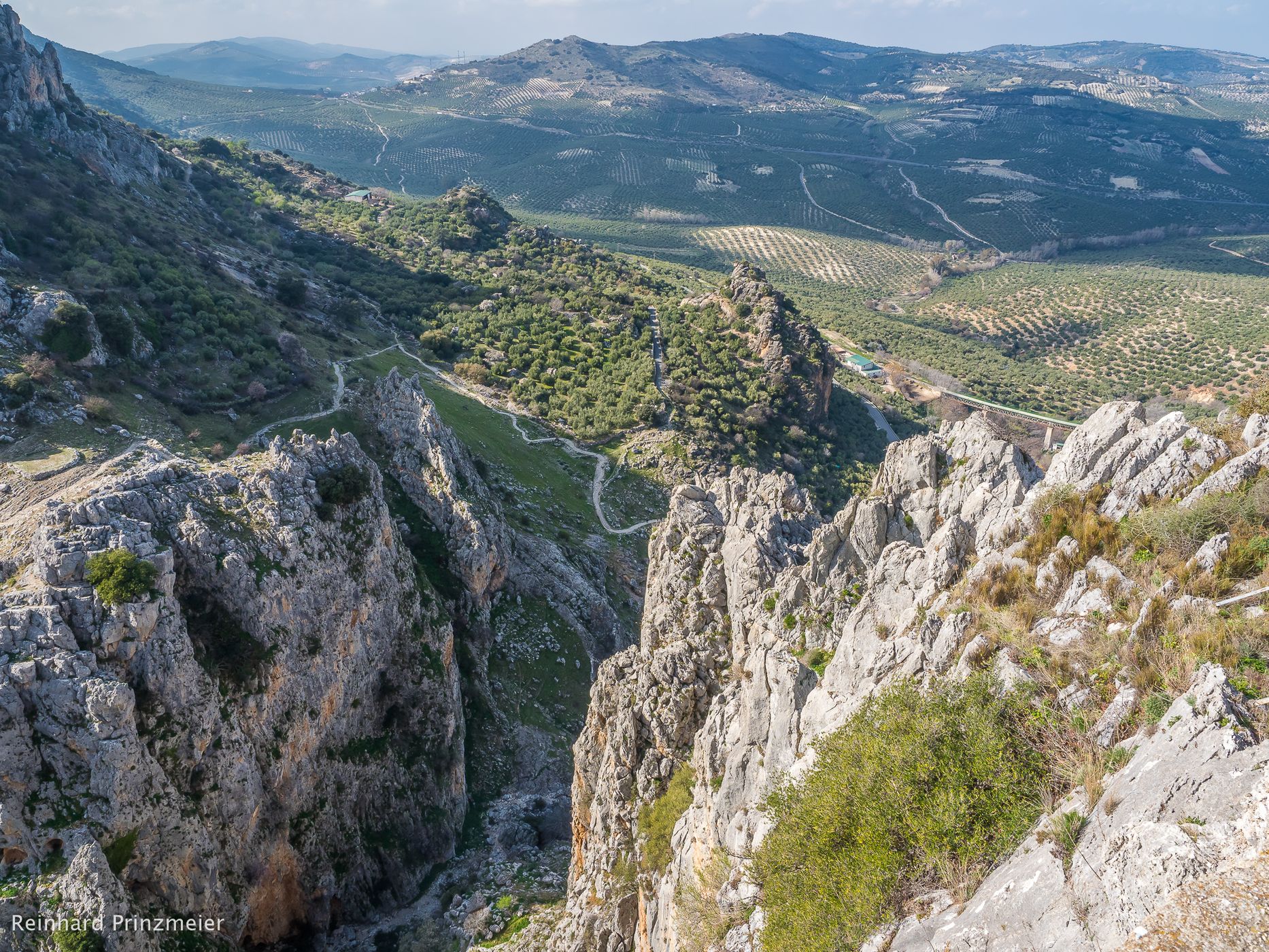 View to Zuheros, Spain