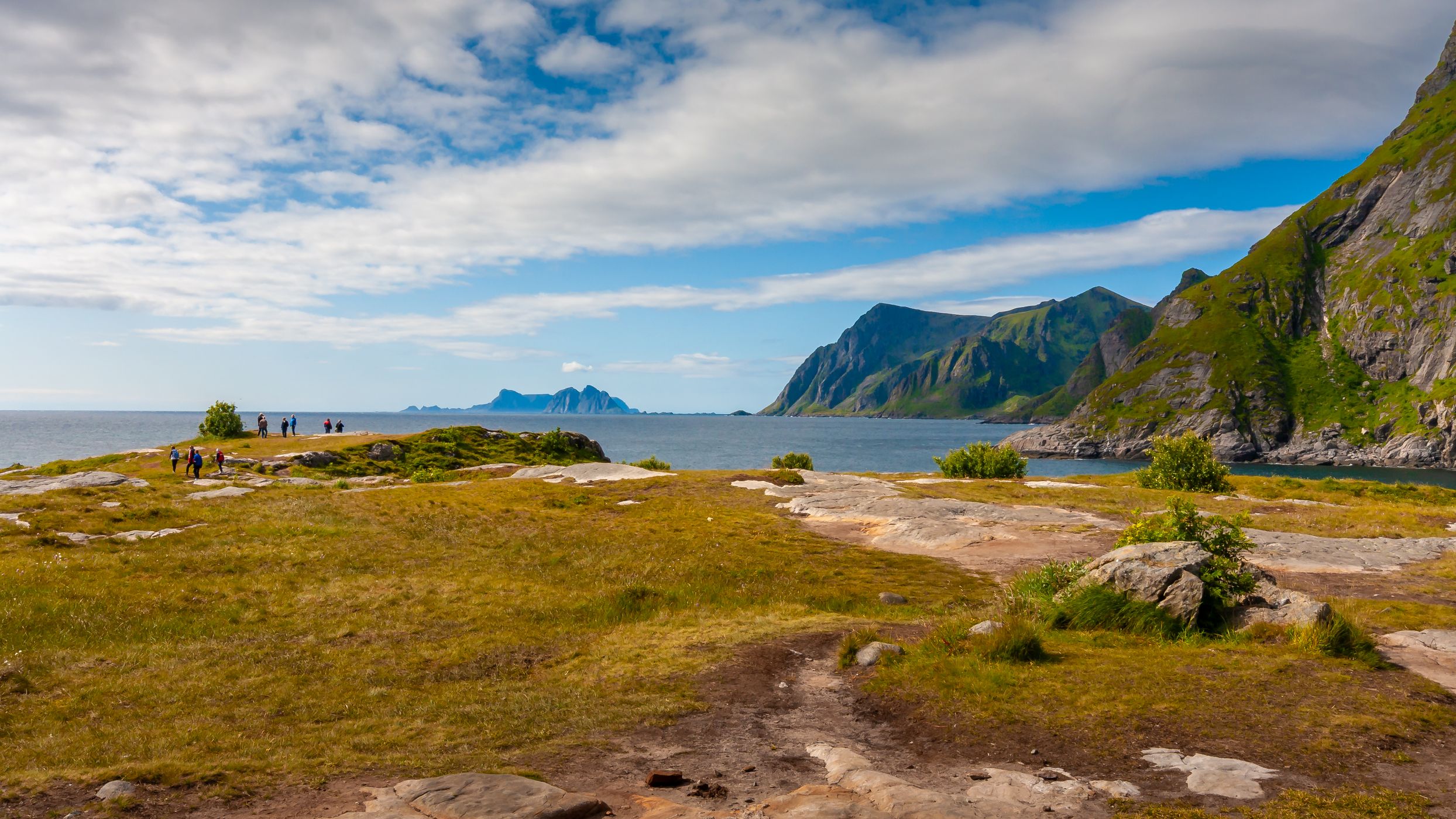 Viewpoint beyond Å Lofoten, Norway