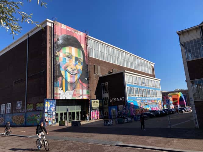 Abandoned shipyard NDSM Amsterdam