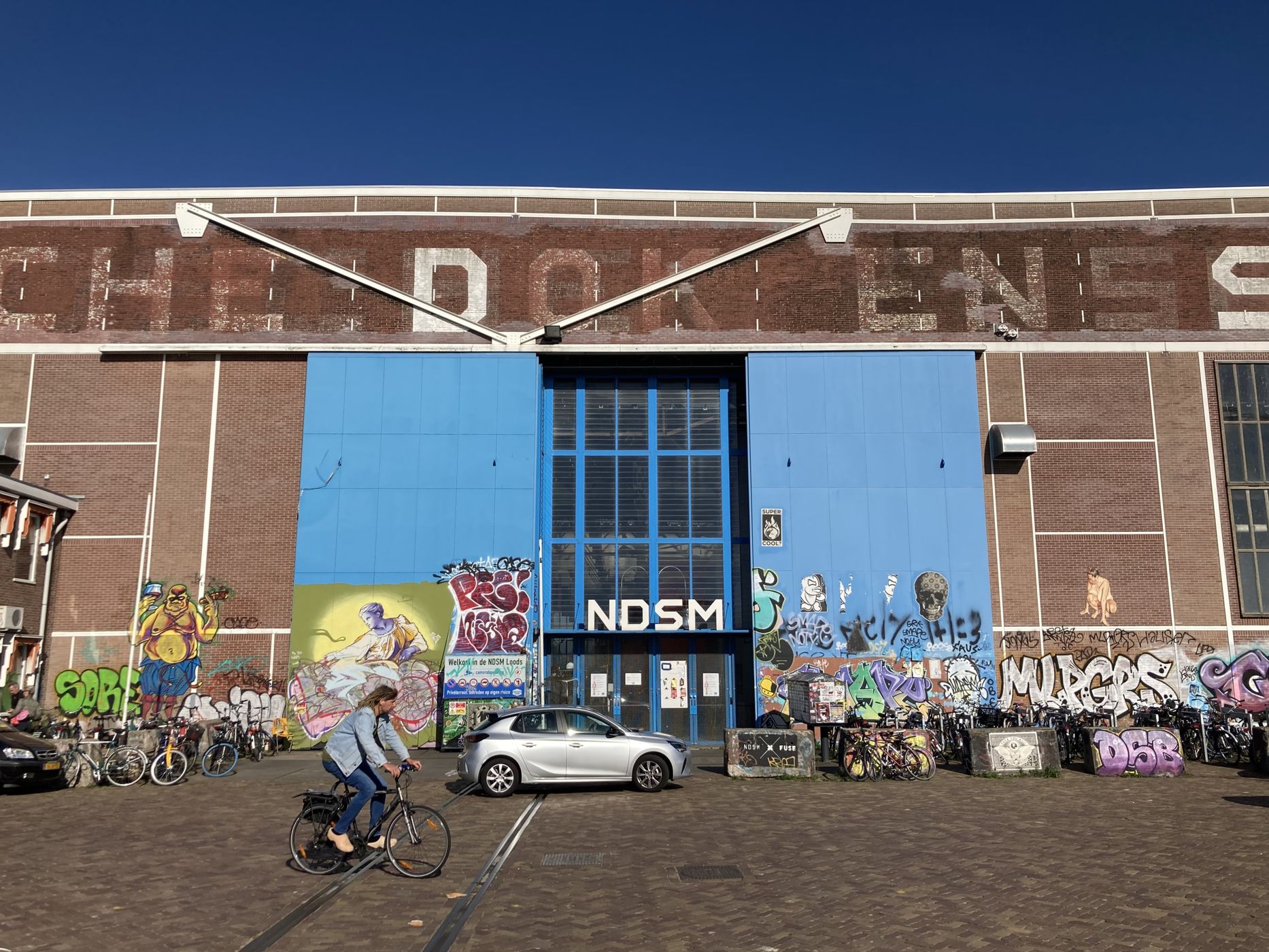 Abandoned shipyard NDSM Amsterdam, Netherlands