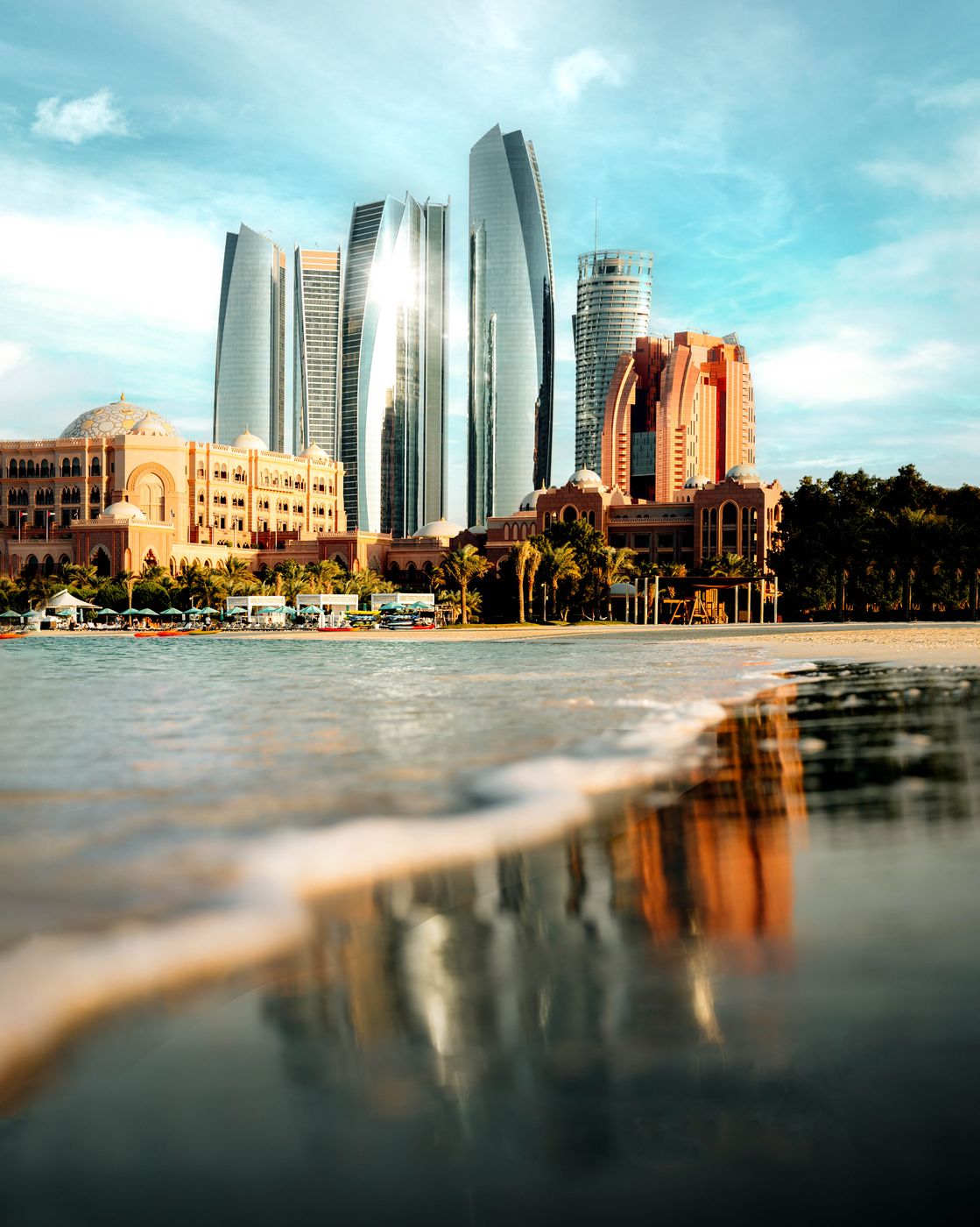 Abu Dhabi Skyline, United Arab Emirates