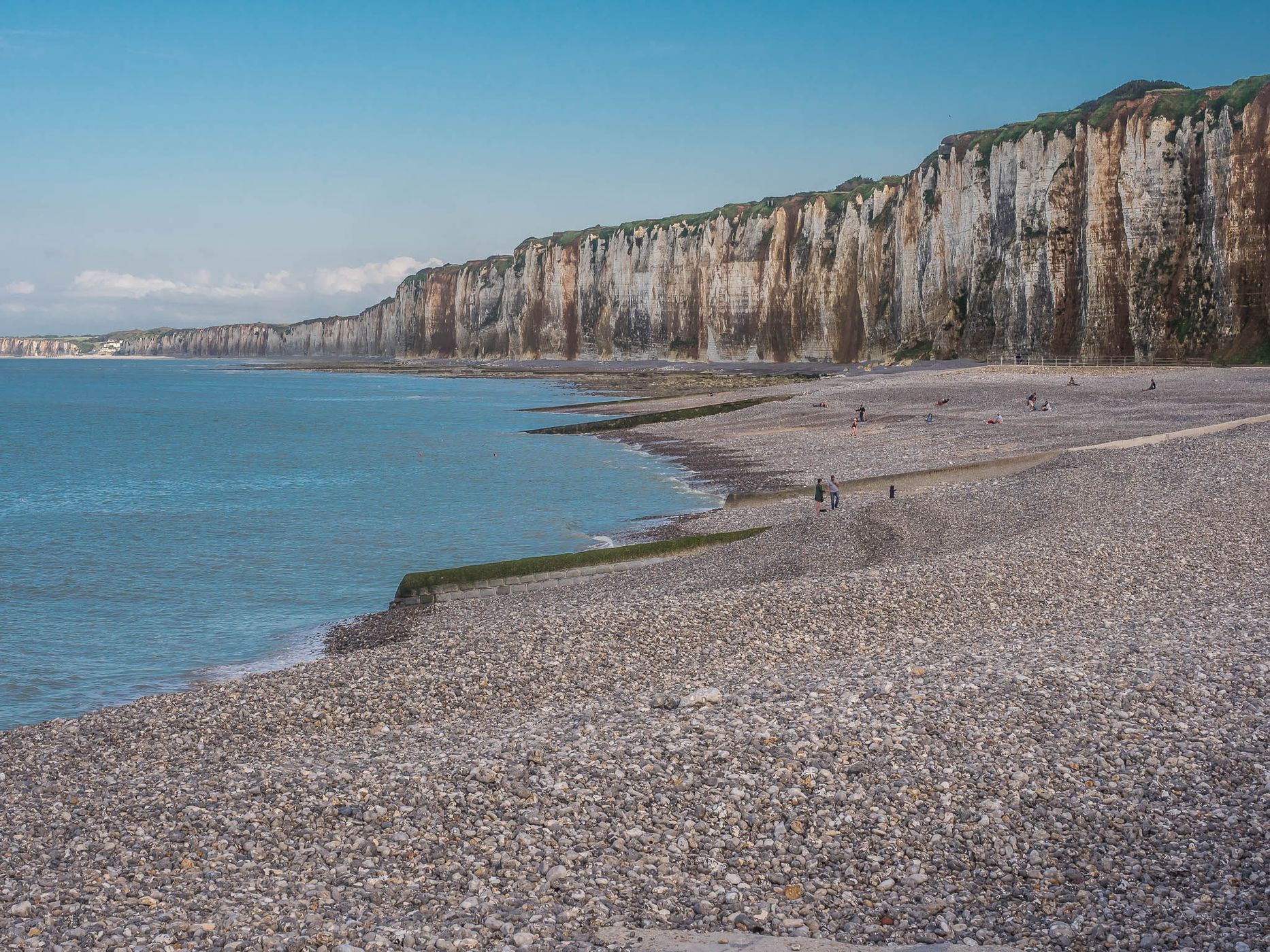 Alabaster Coast at Saint-Valery-en-Caux, France