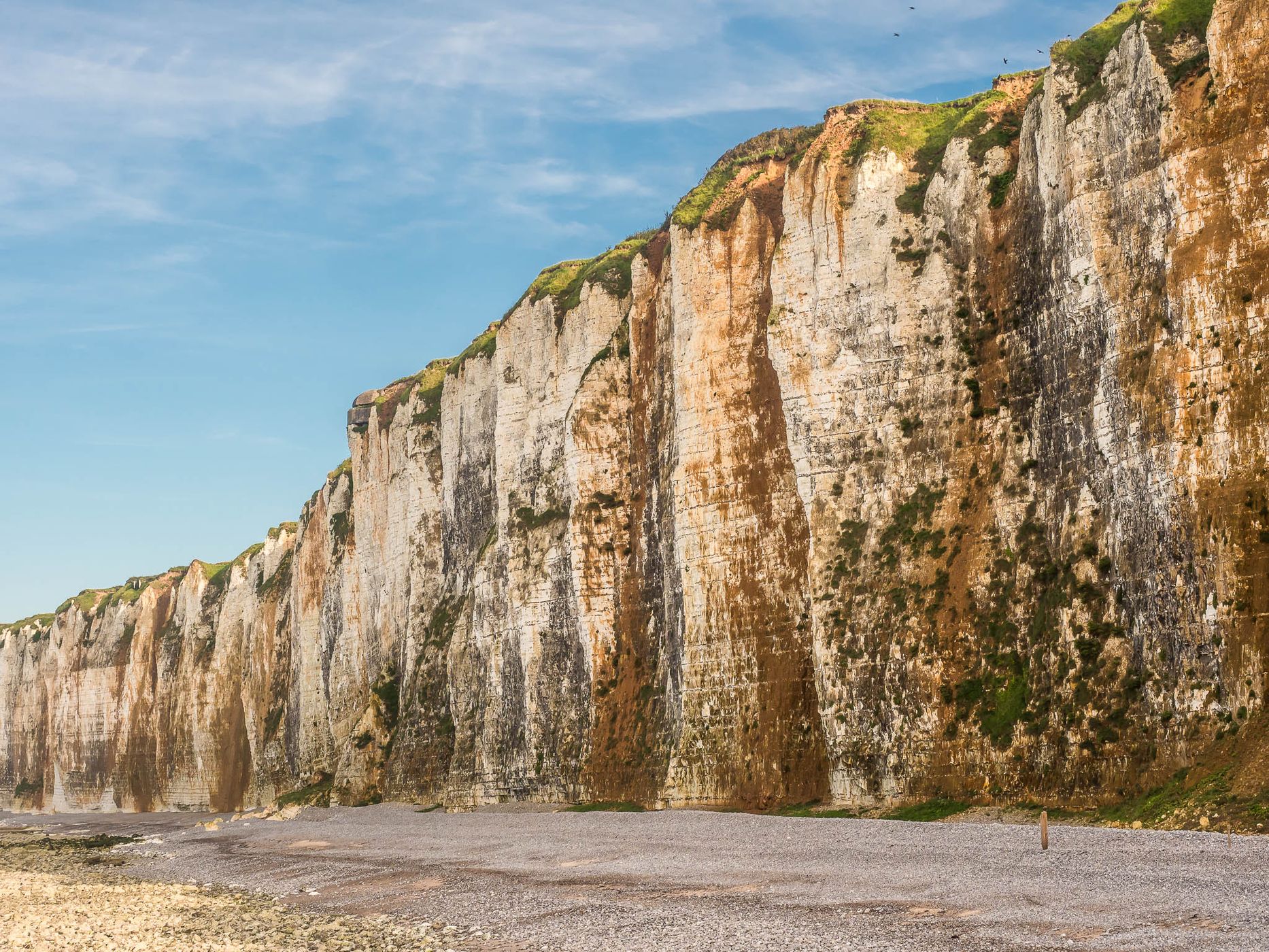 Alabaster Coast at Saint-Valery-en-Caux, France