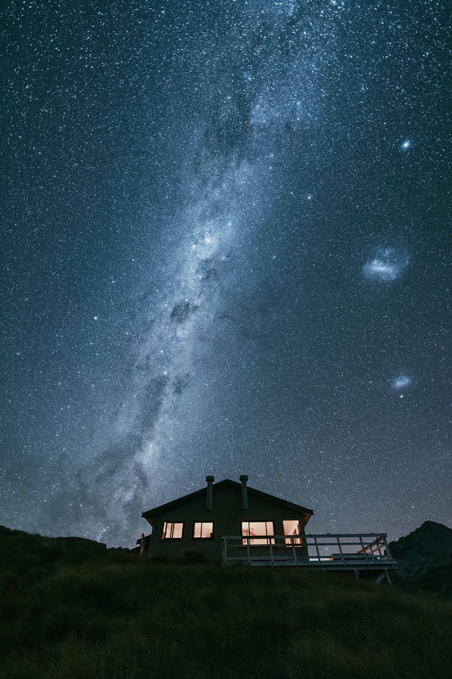 Angelus Hut, Nelson Lakes National Park, New Zealand