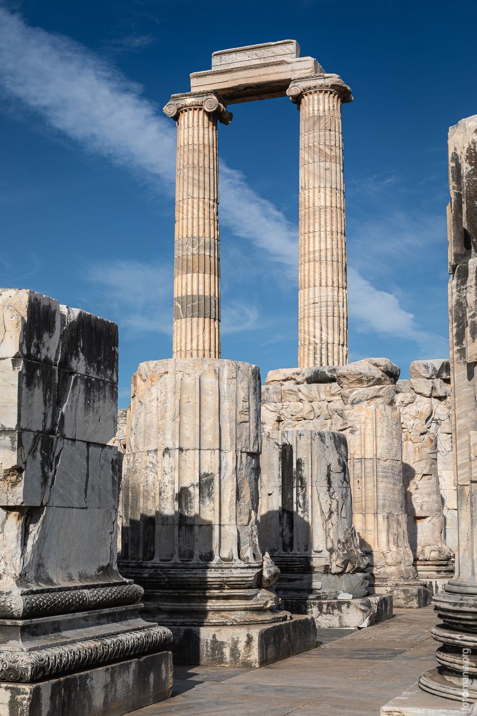 Apollo Temple at ancient Didyma, Turkey (Türkiye)