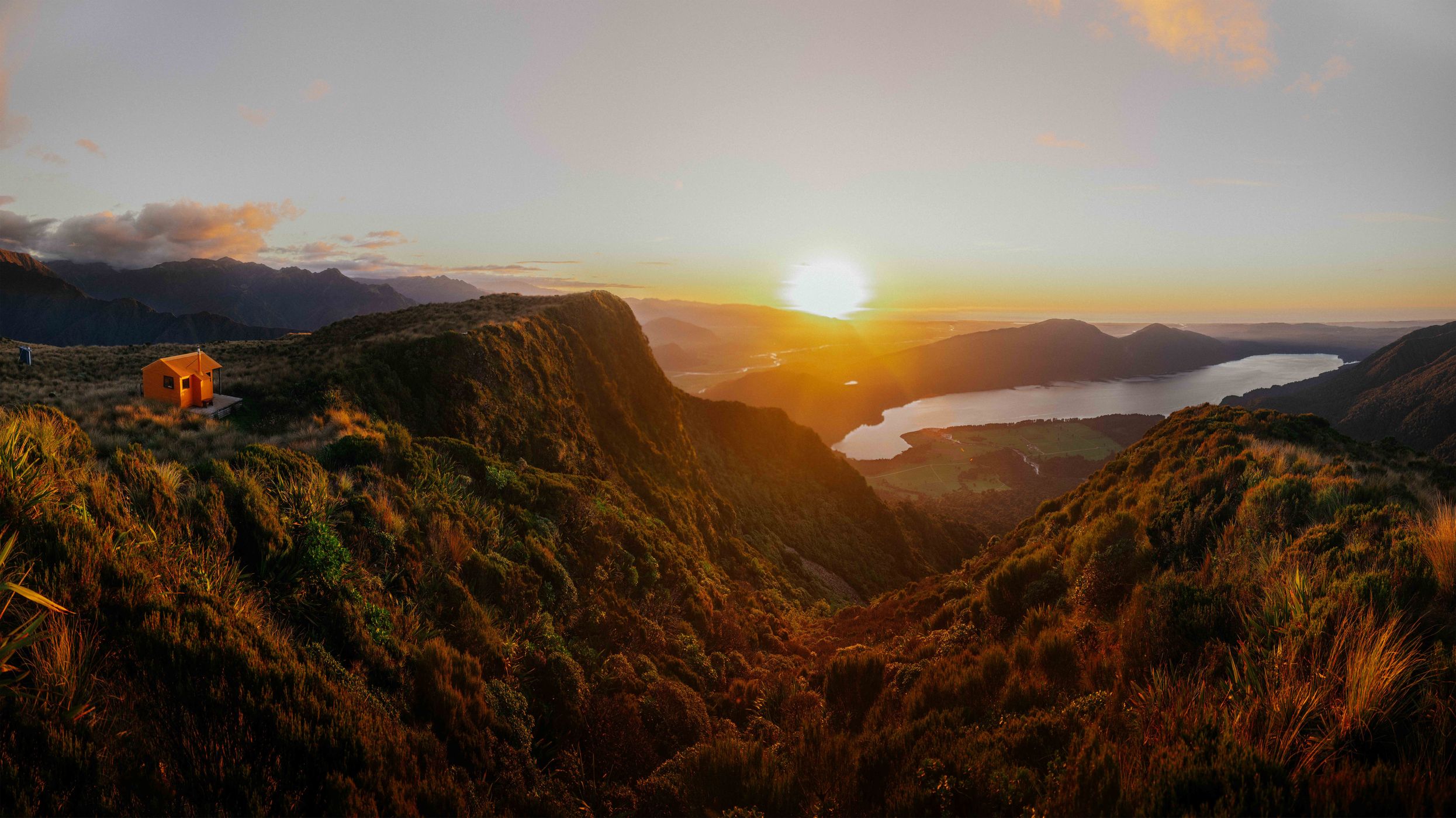 Area around Mount Brown Hut, Lake Kaniere, New Zealand
