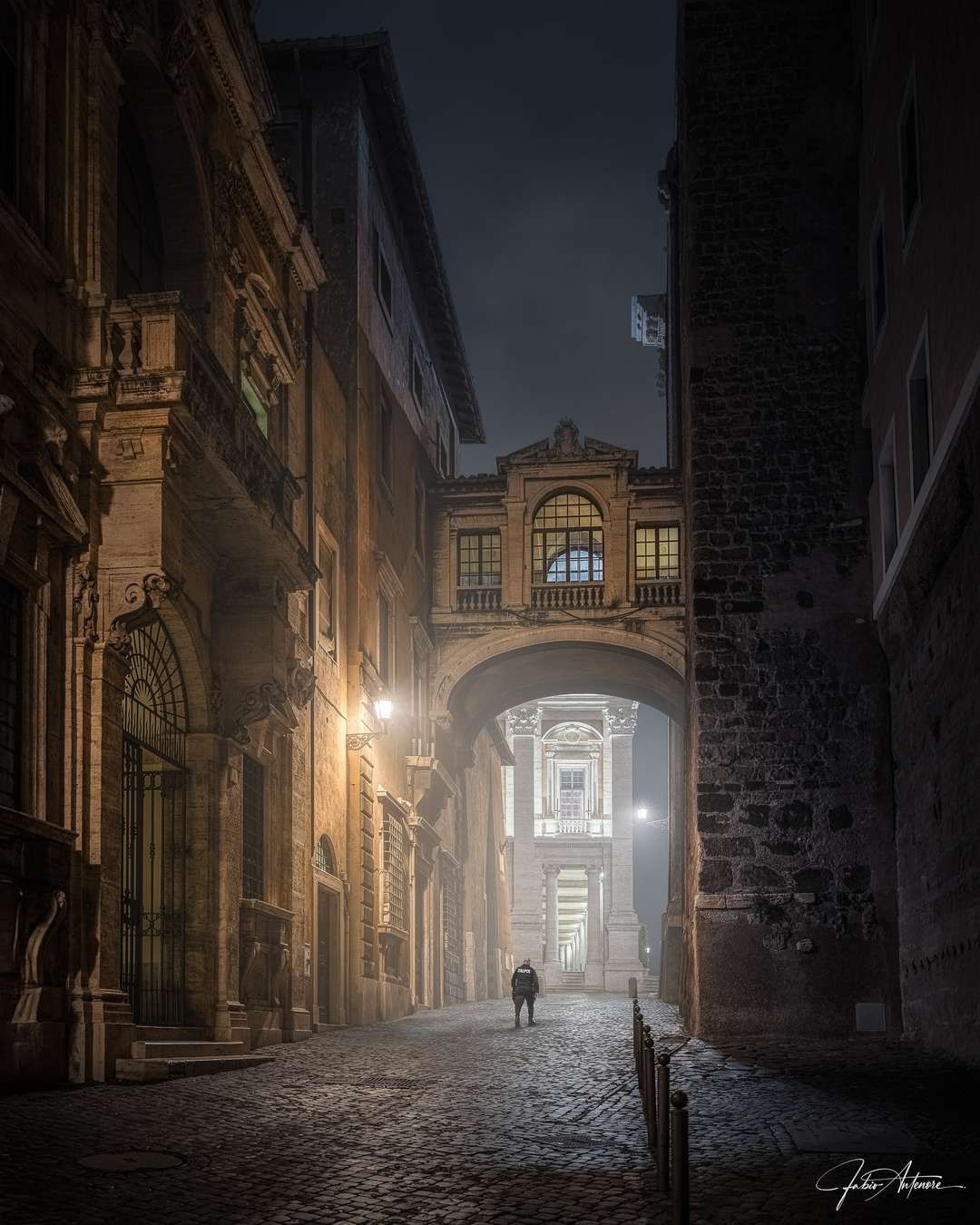 Get the exact geo-position for this spot: Secret Streetscape, Rome