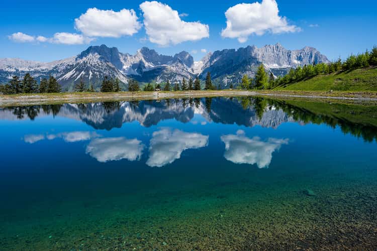 Astbergsee with Wilden Kaiser