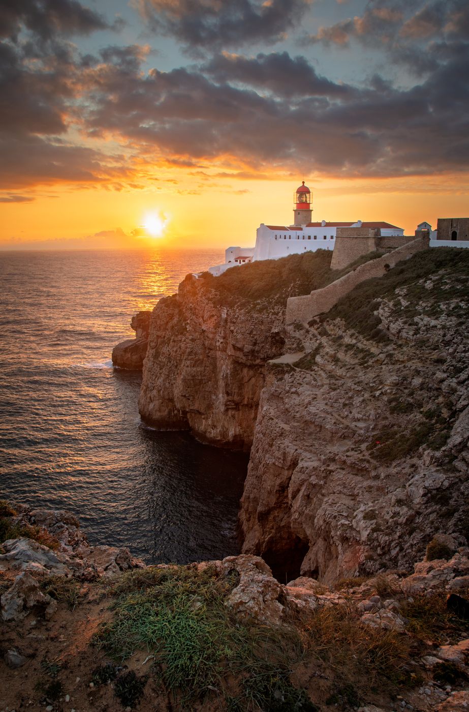 At the end of the world, Cabo de São Vicente, Algarve, Portugal