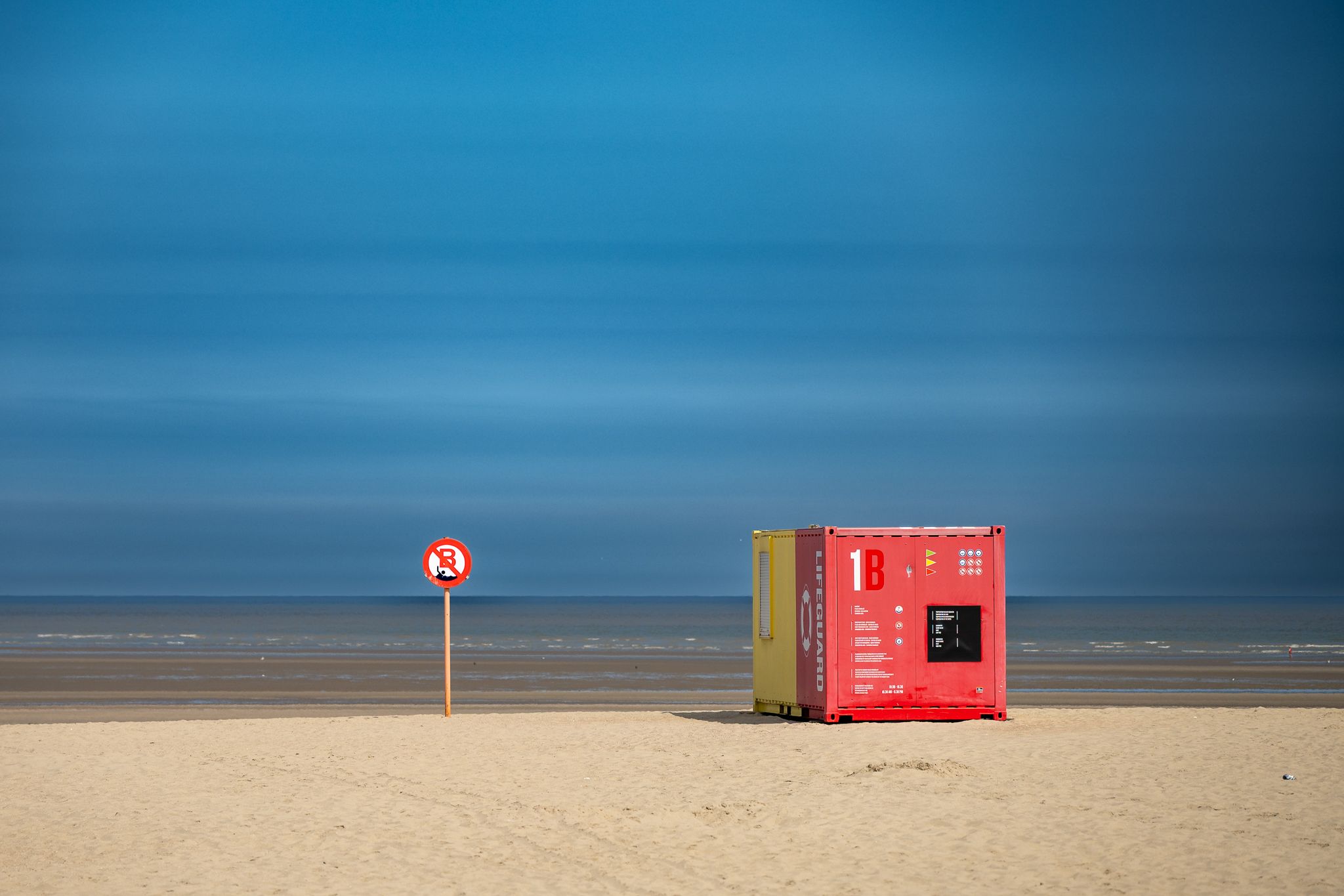 Beach Knokke-Heist, Belgium