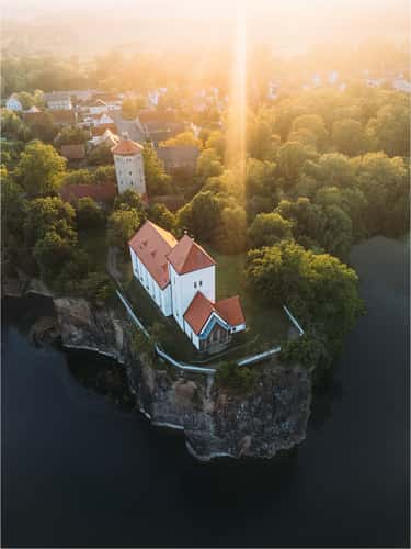 Bergkirche Beucha ( Drone)