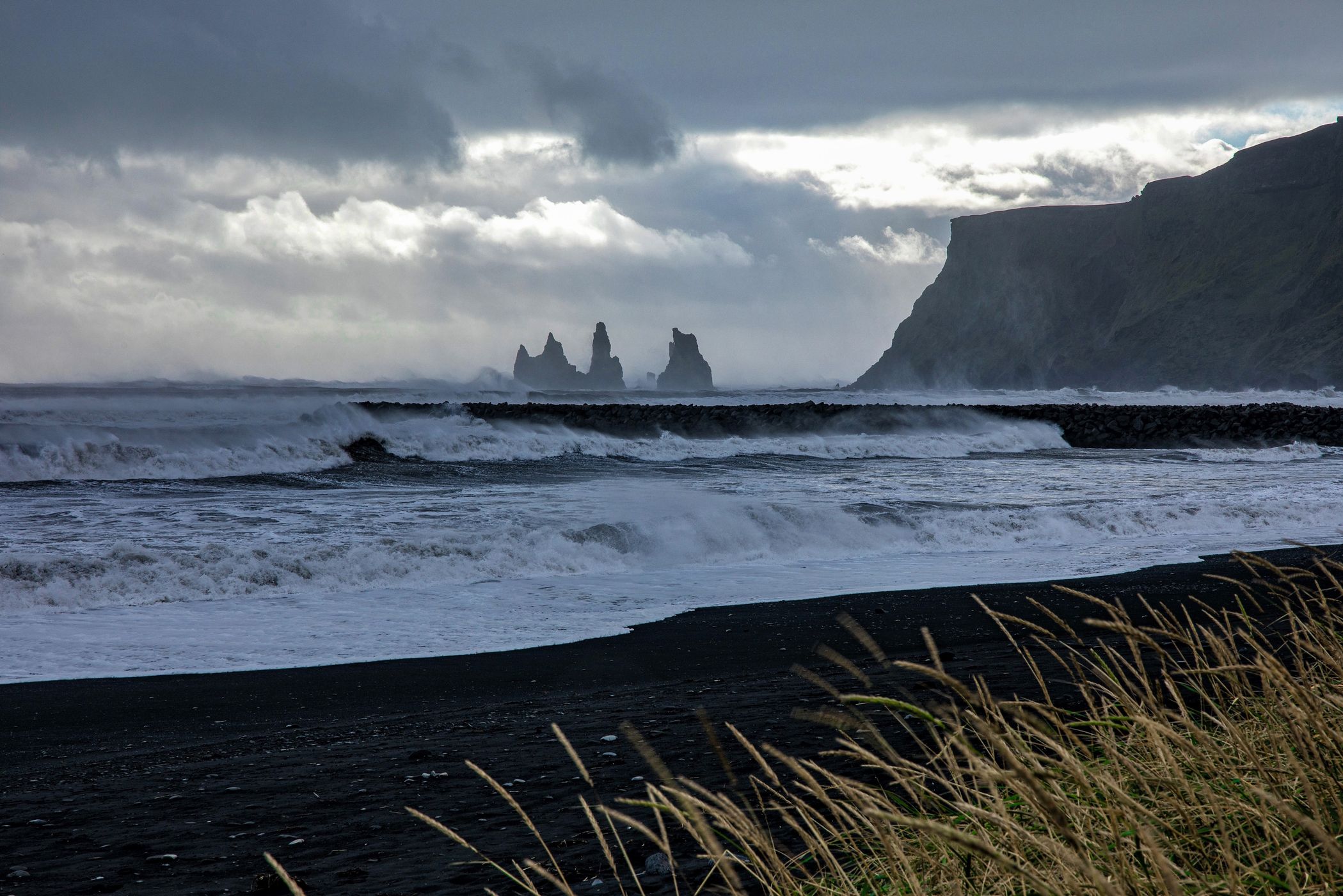 Black Sand Beach, Iceland
