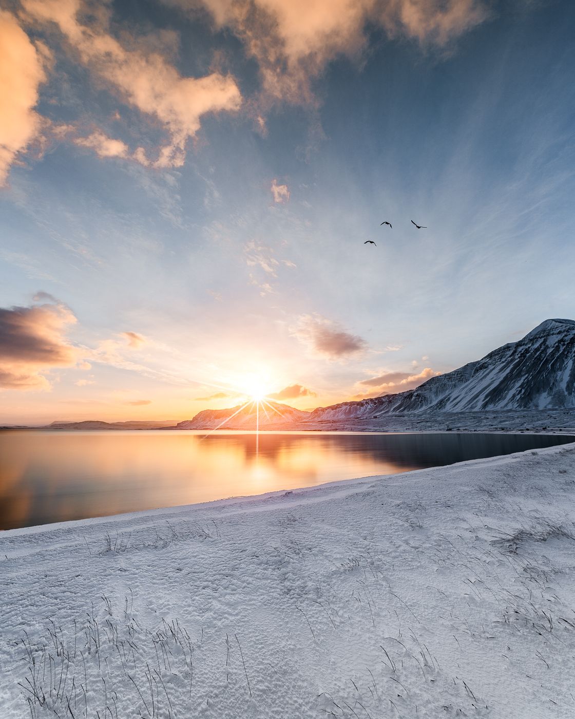 Borgarnes viewpoint, Iceland