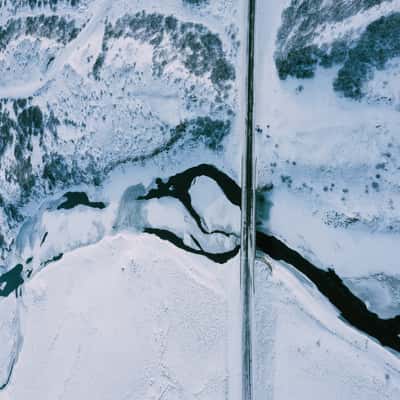 Borgarbyggð Crossing (Drone), Iceland