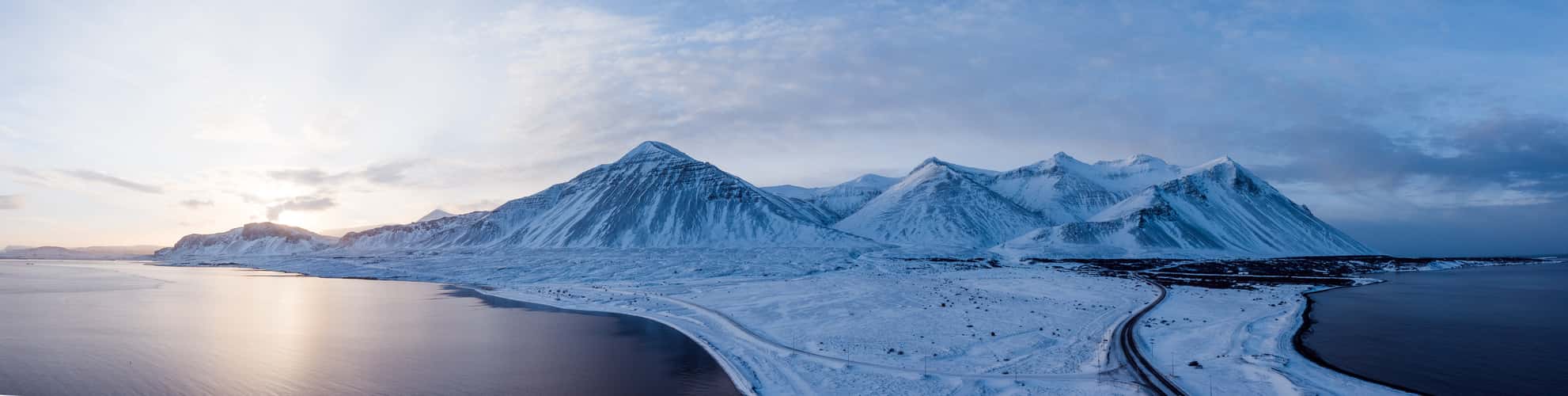Borgarnes Mountain View (Drone)