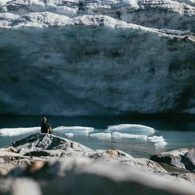 Brewster Glacier, Mount Aspiring National Park, New Zealand
