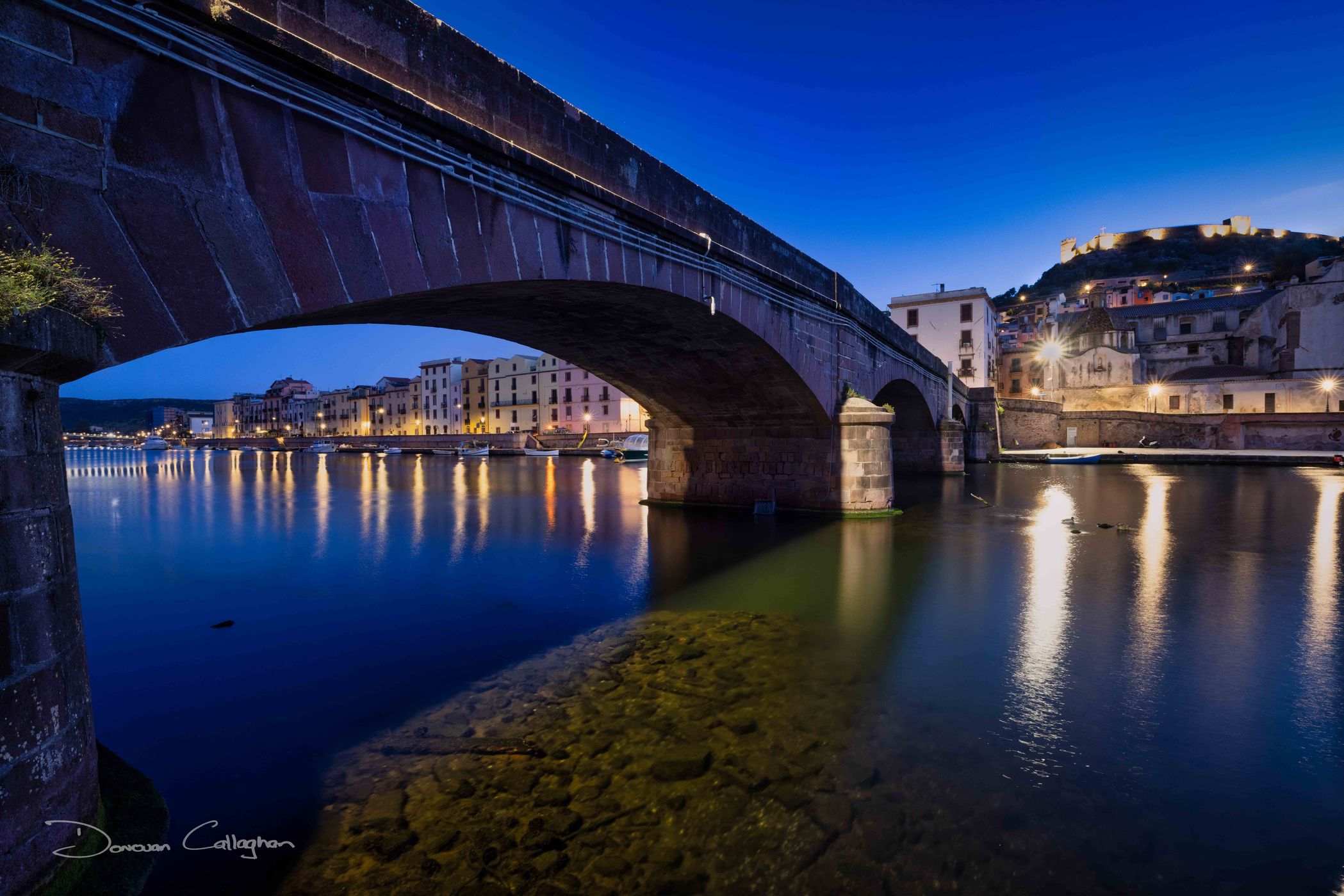Bridge, Bosa, Sardinia, Italy
