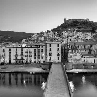 Bridge & Castle Bosa, Sardinia, Italy