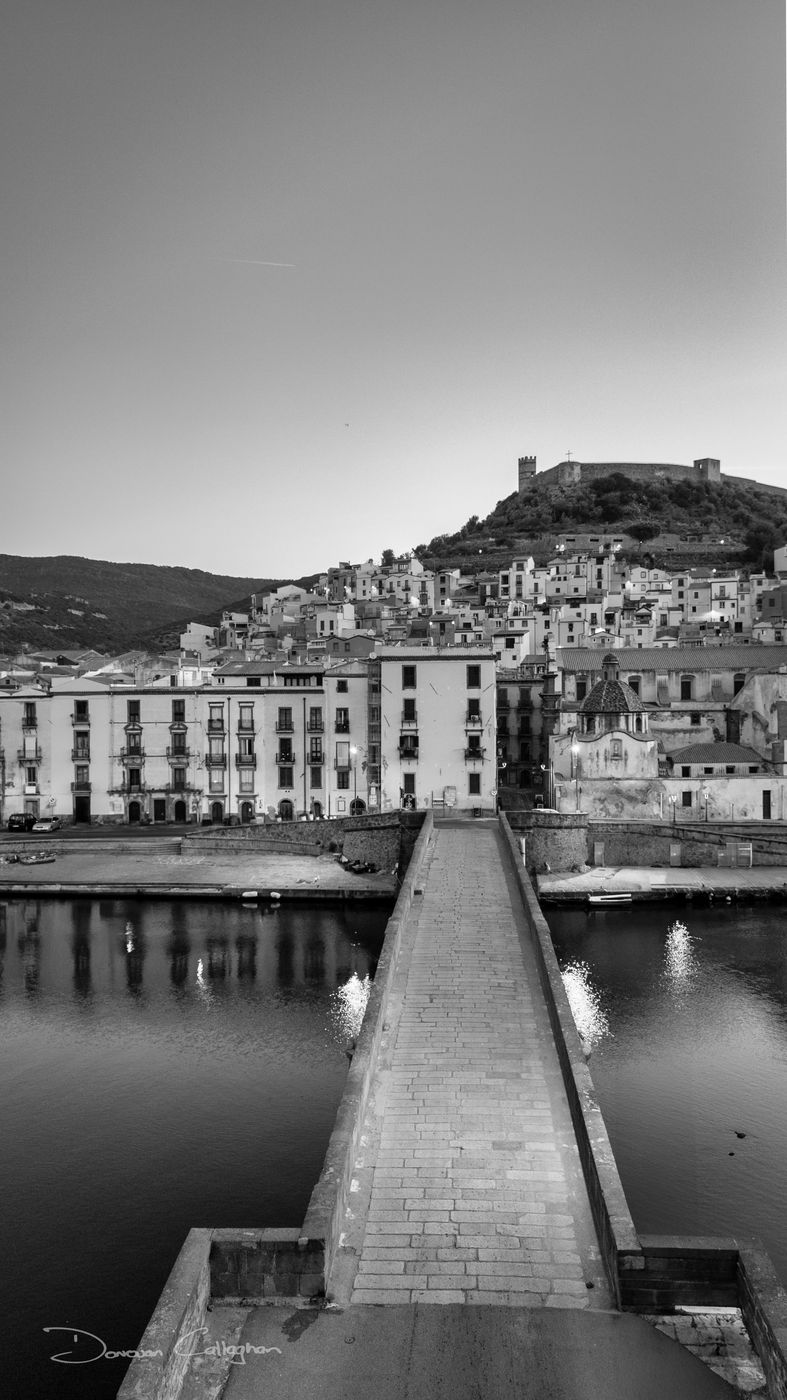 Bridge & Castle Bosa, Sardinia, Italy