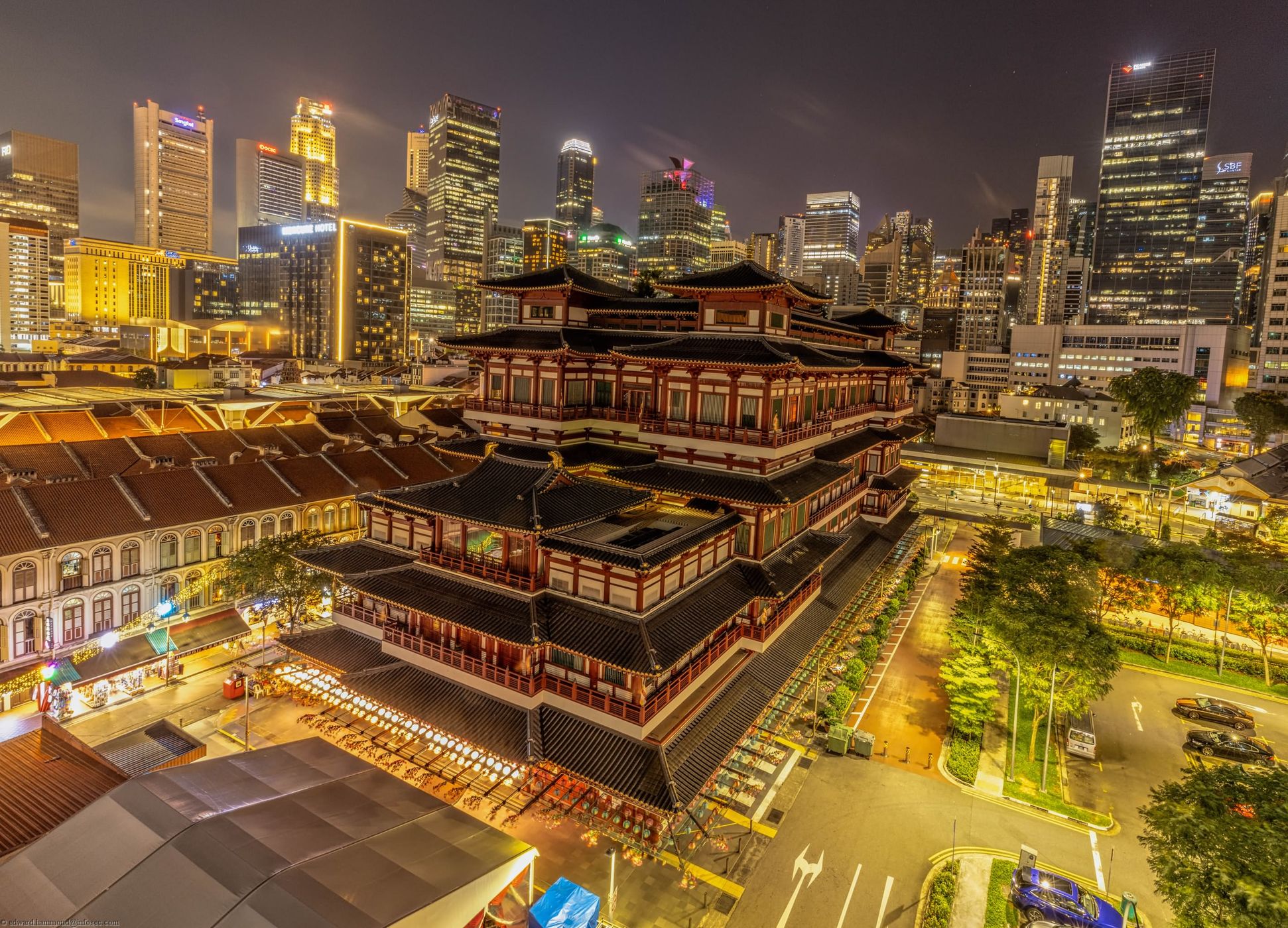 Buddha Tooth Temple, Singapore