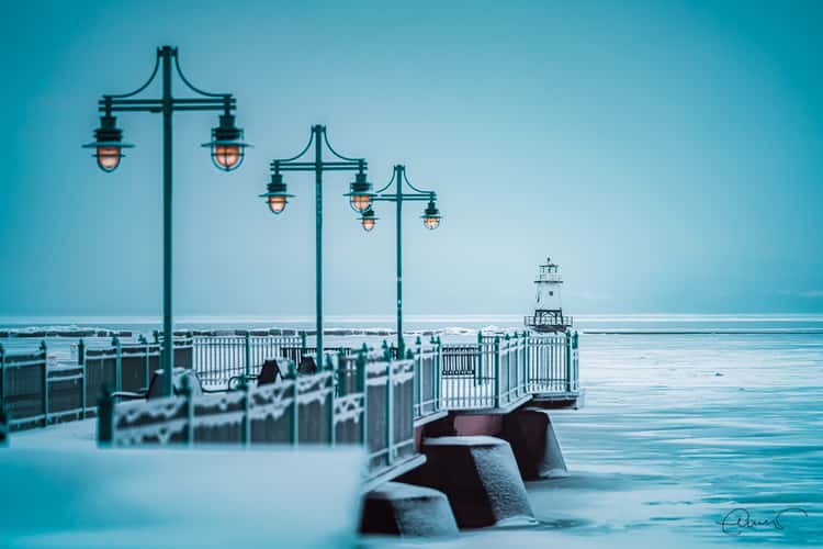 Burlington Waterfront - Lake Champlain