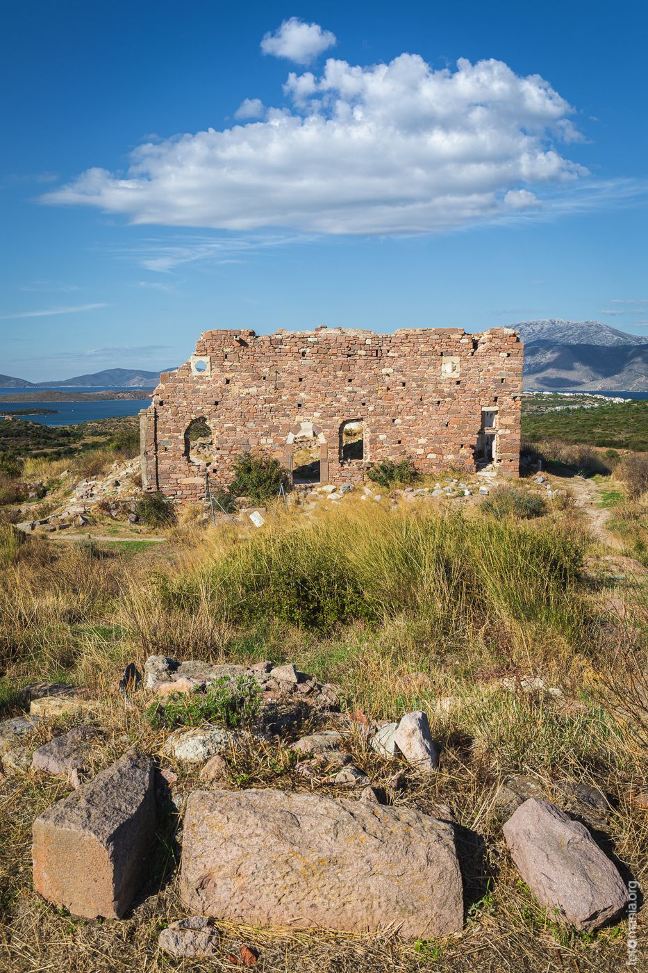 Byzantine church ruins, Ildır, Turkey (Türkiye)