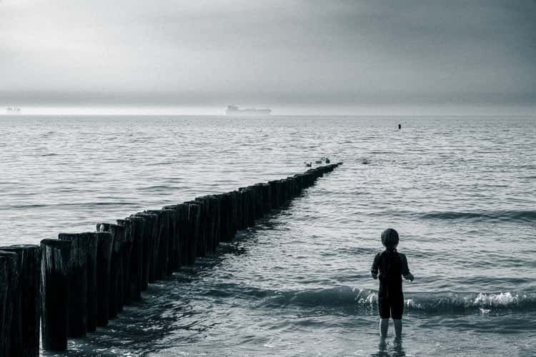 Cadzand-Bad sea