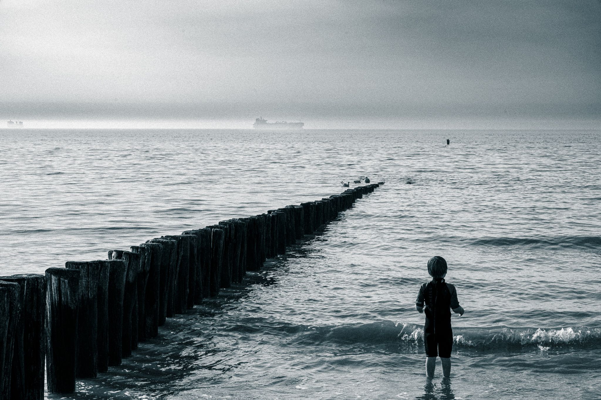Cadzand-Bad sea, Netherlands