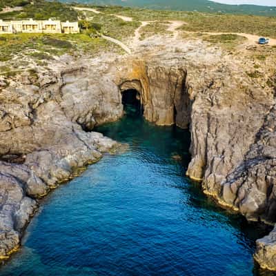Cala Grotto, Isola Sant'Antioco, Sardinia, Italy