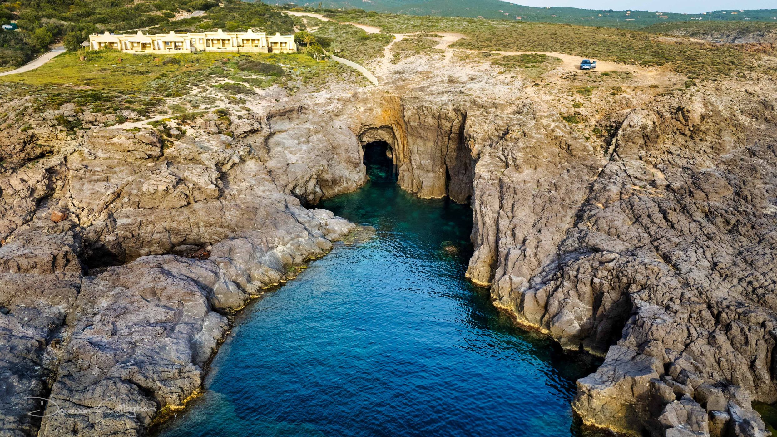 Cala Grotto, Isola Sant'Antioco, Sardinia, Italy
